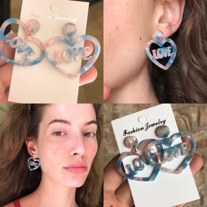 New love earrings 😍